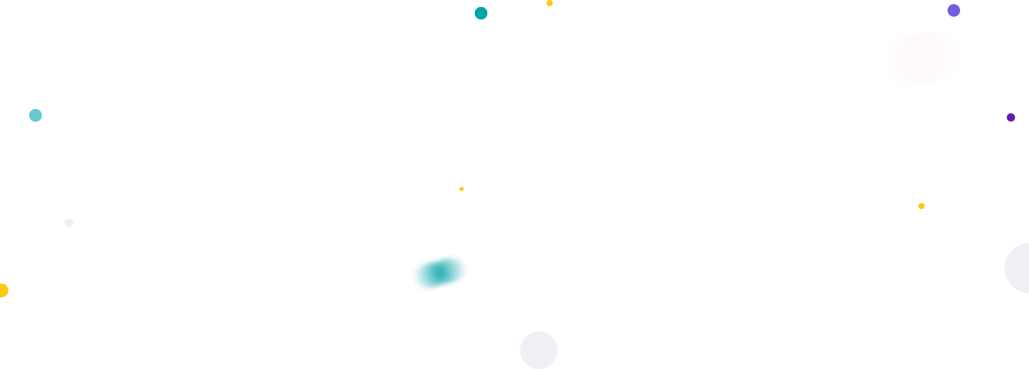 A bubble animation effect