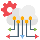 Icon representing innovative IT solutions and services provided by MicroWorld InfoSol for business enhancement.