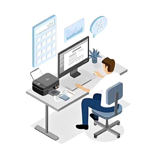 End Computing Illustration showcasing advanced personal technology solutions on Microworld InfoSol's product page.