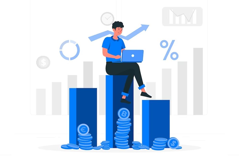 Digital asset management solution interface with organized data and icons.