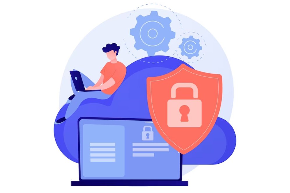Cloud security solutions protecting digital data in a network environment